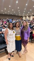 Luciana Oliveira, Márcia Belmiro e Juliana Albanez