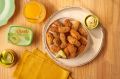 Receita de Croquete de Cenoura com Molho de Qualy Vegê com Limão.
