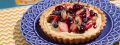 Torta de Baunilha e Frutas Vermelhas.