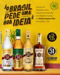 CACHAÇA 51 POPLIST 2025 2