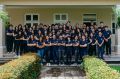 Turma da 3ª Série do Ensino Médio do Colégio Presbiteriano Mackenzie Agnes, no Recife.