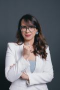 Julia L&aacute;zaro, fundadora e CEO da Mitfokus