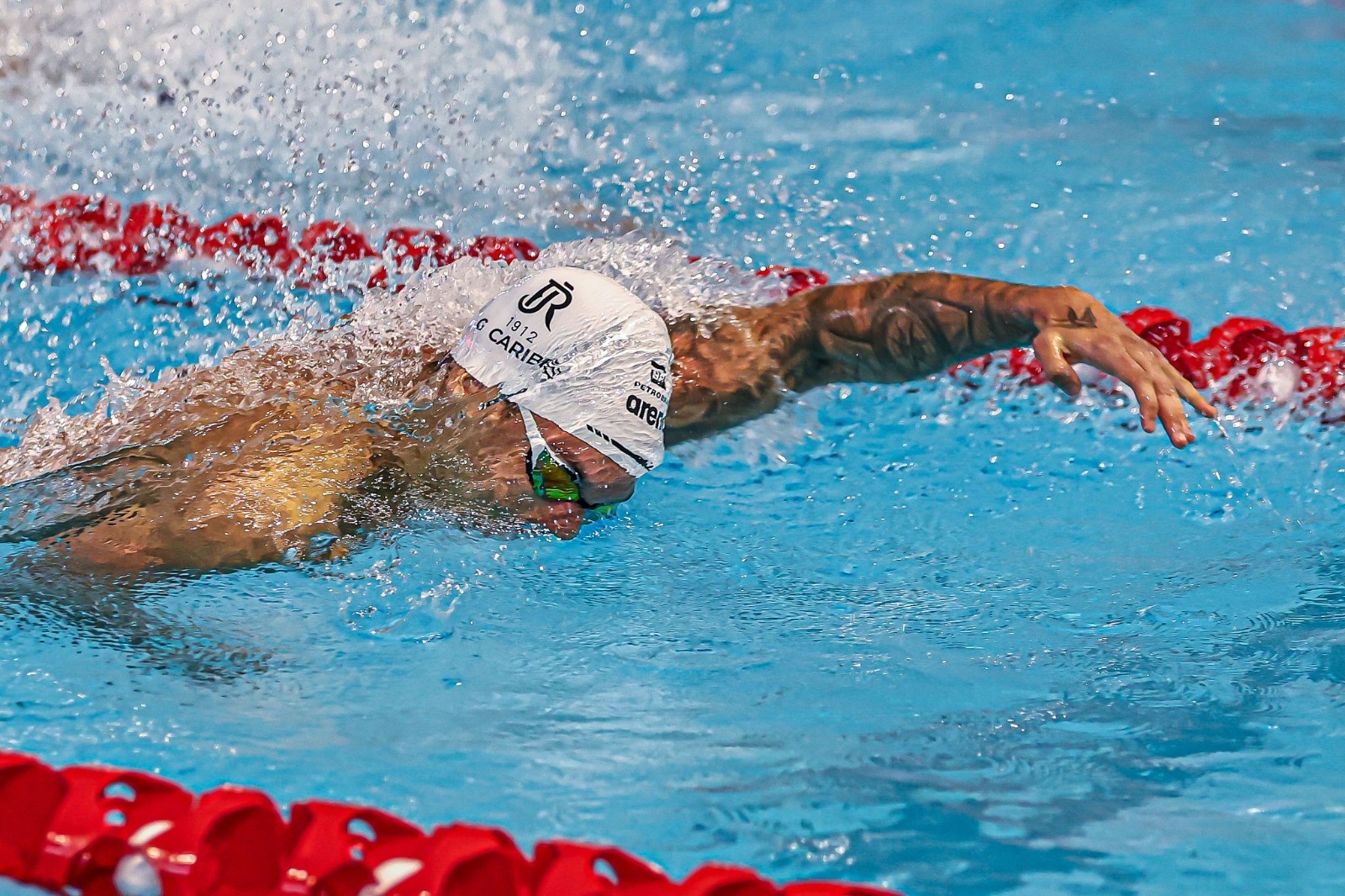 Guilherme Caribé durante prova no Troféu José Finkel 2026