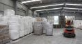 Interior de uma das balsas SW com produtos agr&iacute;colas
