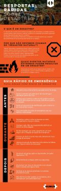 Infográfico Humus - Respostas Rápidas Sobre Desastres