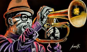 Arte desenvolvida durante exposiçãoDivulgação/ Fe Motta