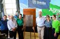 Lançamento oficial da placa: Flávio Sartori, Marcelo Palmério, Prefeita de Mg, Governador de MG, Maria Cecília e Ana Vera Palmério