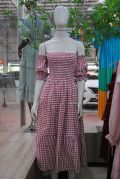 Vestido ciganinha xadrez - Átrio