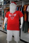Camiseta algodão e bermuda brim Malibu Surf Wear