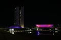 Congresso Nacional é iluminado em homenagem ao Dia Internacional do Autocuidado
