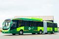 &Ocirc;nibus articulado movido a biometano