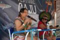 Maria Coruja e Auritha Tabajara compartilharam histórias e saberes durante a abertura do segundo dia do Caju de Leitores