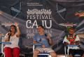 Mariela Tulián, Sairi Pataxó e Sebastian Gerlic participaram da roda sobre povos indígenas de Abya Yala e seus bichos ancestrais