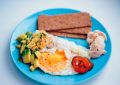 Prato com alimenta&ccedil;&atilde;o saud&aacute;vel