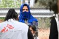 Equipes de MSF atendem pacientes em um dos campos de refugiados na Grécia