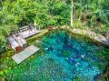 Nascente Azul - flutua&ccedil;&atilde;o