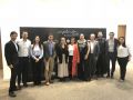 Gestores da CP, empresa que compõe a holding Chieko Aoki Management Group, e do Wyndham Hotel Group durante reunião comercial em Montevidéu