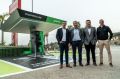 Leandro Giacon, Diretor de Desenvolvimento de Negócios da Porsche Brasil, Peter Vogel, CEO da Porsche Brasil, Júnior Mirada, Co-founder e CEO da Green V e Marcos Nogueira, COO da GreenV. 