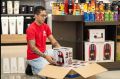 Trabalhador da plataforma Helppi