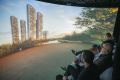 Tecnologia de parques temáticos internacionais chega ao mercado imobiliário com projeção 180°, água, vento e aroma