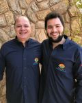 João Augusto Bombonato e João Felipe Bombonato, pai e filho