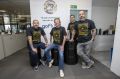 Da esquerda para a direita, Rodrigo Gonçalves (CEO), Pedro Azevedo (CFO), Luis Martinez (CSO) e Renato Castilho (CTO).