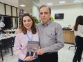 Presidente do Hospital de Amor, Henrique Prata, com Mariana Rodrigues, Diretora de Operações e Marketing da Siltomac.