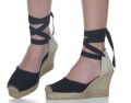 Espadrille Plataforma Trancoso Preta (R$ 398,00)