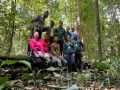 Equipe do projeto de Monitoramento Ambiental em campo.